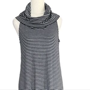 Mossimo Sleeveless Dress Black Grey Ladies XL NWT